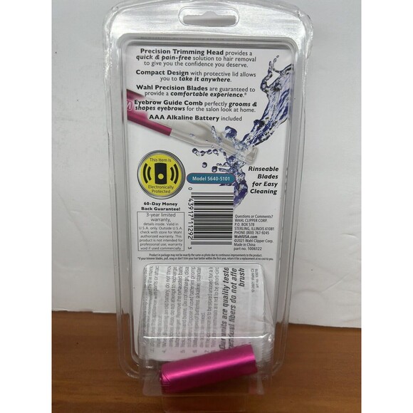 WAHL Products Wet/Dry Precision Detailer Trimmer Pink Smooth Finish BNIP Shave - Picture 2 of 5